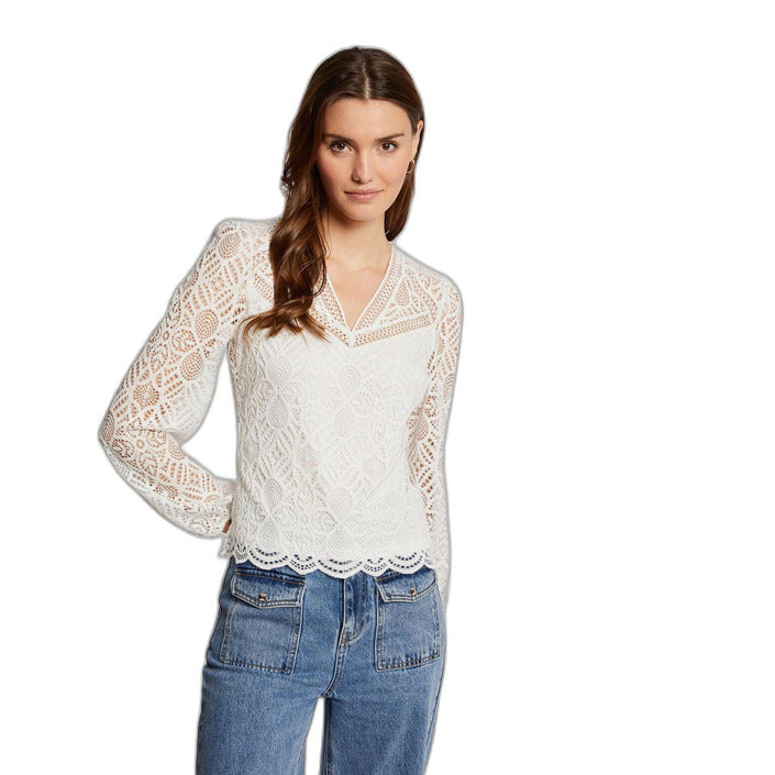 Morgan De Toi Lace Sleeve Top