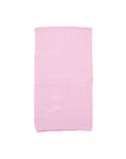 Moschino Logo Pink Wool-Blend Scarf