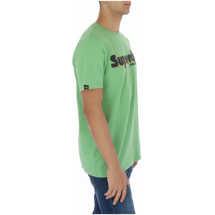 Superdry Logo Pure Cotton T-Shirt - Lime Green