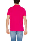 U.S. Polo Assn. Logo Pure Cotton Polo Shirt - Pink
