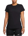 Nike Logo 100% Cotton Athleisure T-Shirt - black