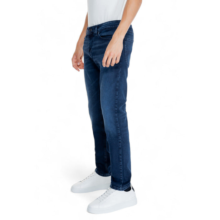 Tommy Hilfiger Logo Dark Wash Skinny Jeans