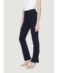 Street One High Waist Black Boot Cut Suit Pants