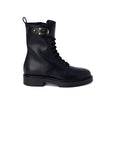 Furla Minimalist Leather Tactical Ankle Boots