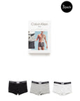 Calvin Klein Underwear Logo Pure Cotton Stretch Classic Trunks - 3 Pack