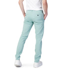 Antony Morato Mint Green Slim Fit Suit Pants - Cotton Blend