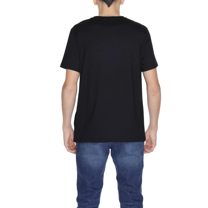 Underclub Logo Pure Cotton T-Shirt - black