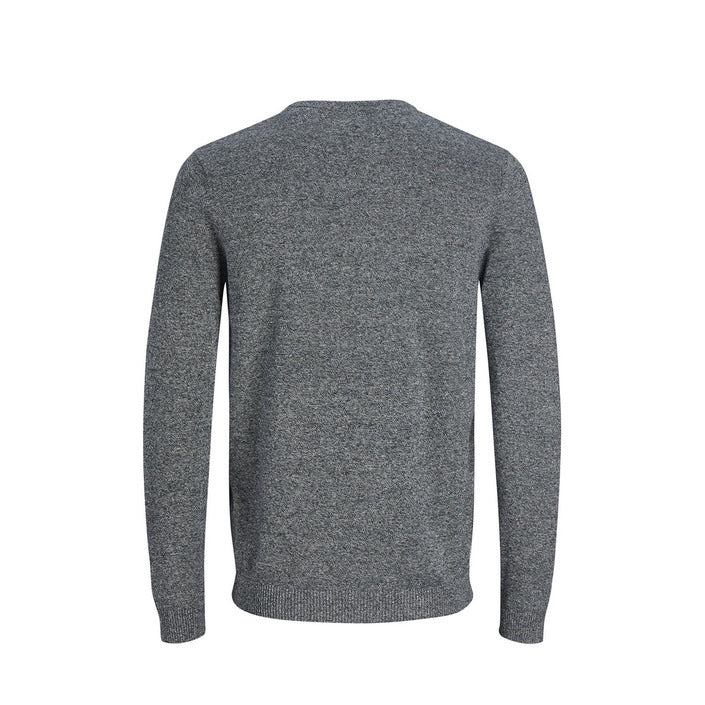 Jack &amp; Jones Minimalist 100% Cotton Crewneck Sweater - light grey 