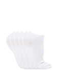 Jack & Jones Cotton-Blend Extra Low Cut Socks White