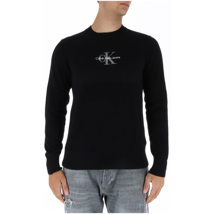 Calvin Klein Jeans Logo 100% Cotton Knit Sweater