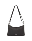 Calvin Klein Logo Slim Profile Black Handbag