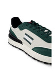 Tommy Hilfiger Jeans Logo Low Top Lace-Up Sneakers - green