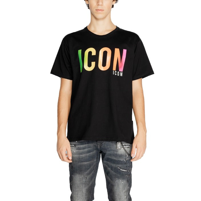 Icon Neon Logo 100% Cotton Crewneck T-Shirt