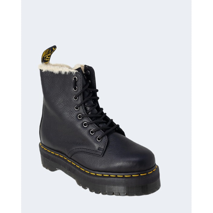 Dr. Martens Logo Faux Fur Lined Tactical Boots