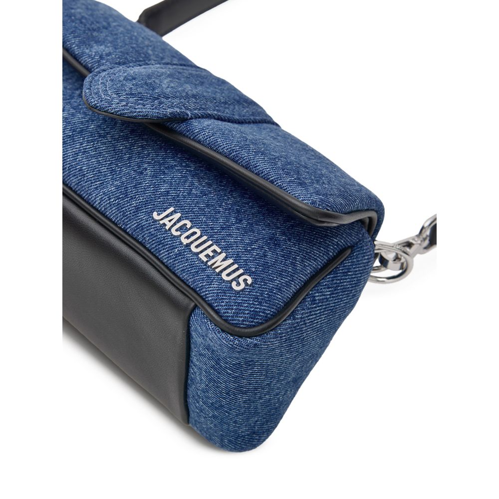Jacquemus Blue Denim Le Petite Bambimou Handbag