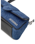 Jacquemus Blue Denim Le Petite Bambimou Handbag