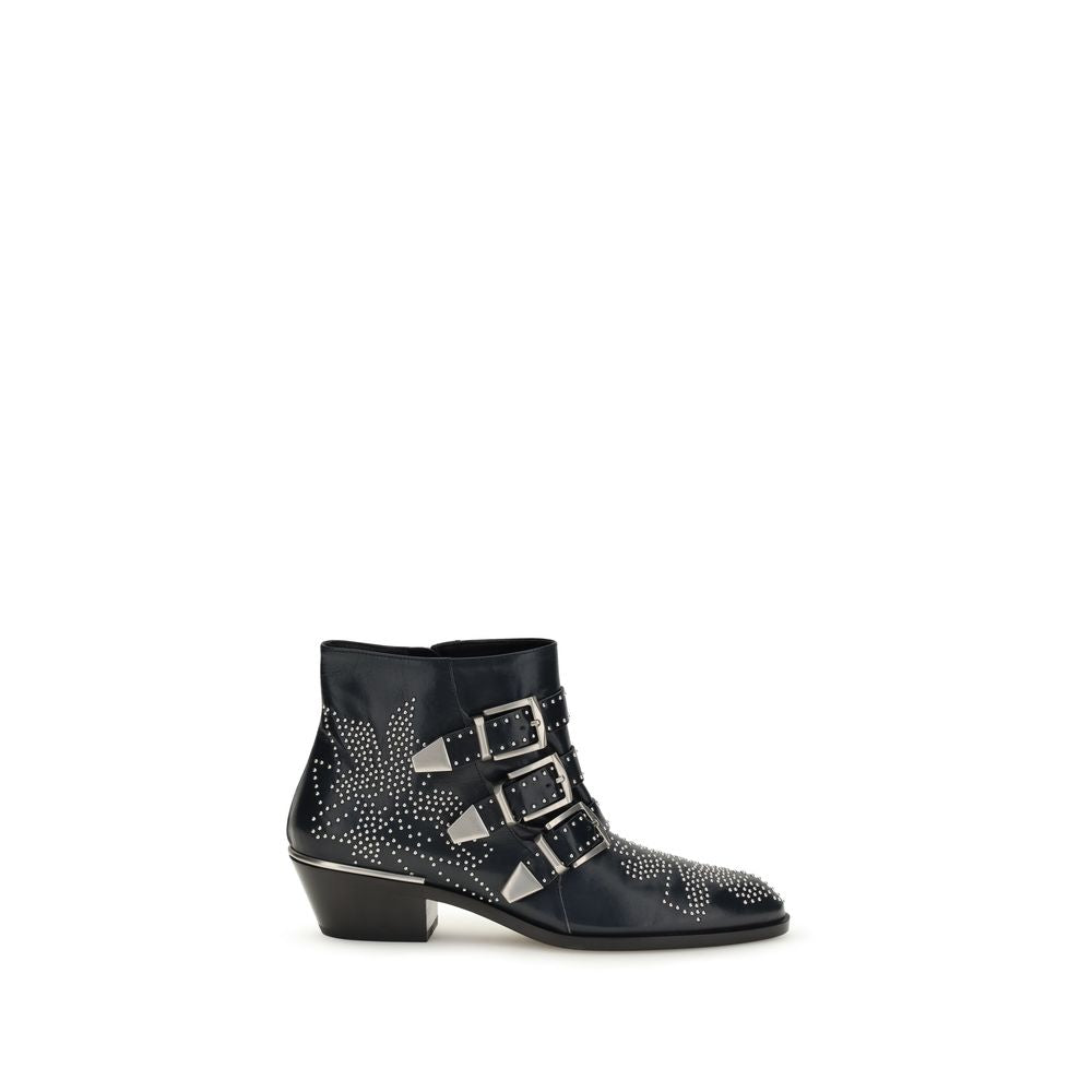 Chloé Susan Leather Ankle Boots