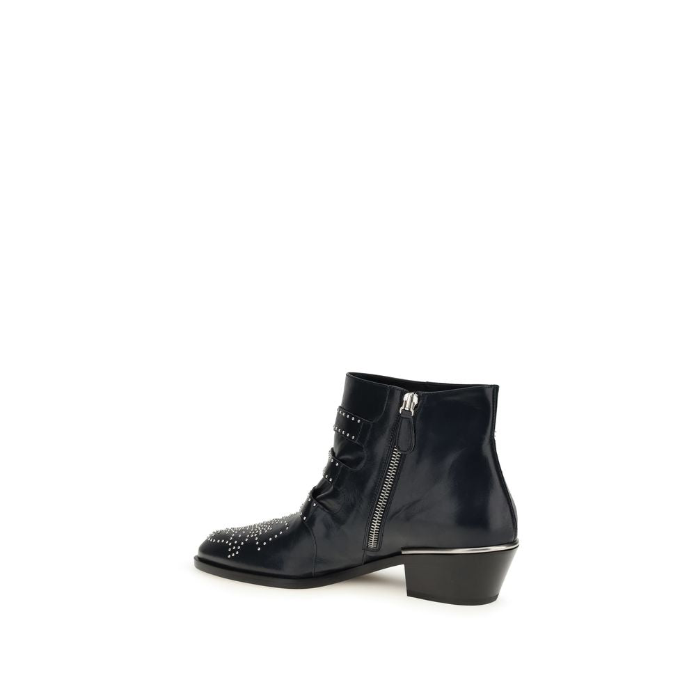 Chloé Susan Leather Ankle Boots