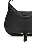 Chloé Marcie Black Leather Shoulder Bag