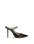 Jimmy Choo Bing 100 Black Leather Heel Miles