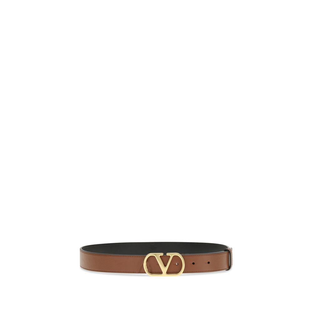 Valentino Garavani VLogo Leather Belt