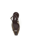 LE SILLA Vittoria Mesh Stiletto Heel Sandals - Brown