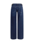 7FOR Indigo Blue Straight-Leg Jeans