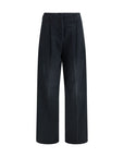 Golden Goose Black Wide Leg Denim Jeans