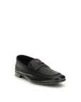 Prada Black Leather Loafers