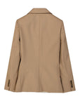 Brunello Cucinelli Warm Beige  Wool Coat
