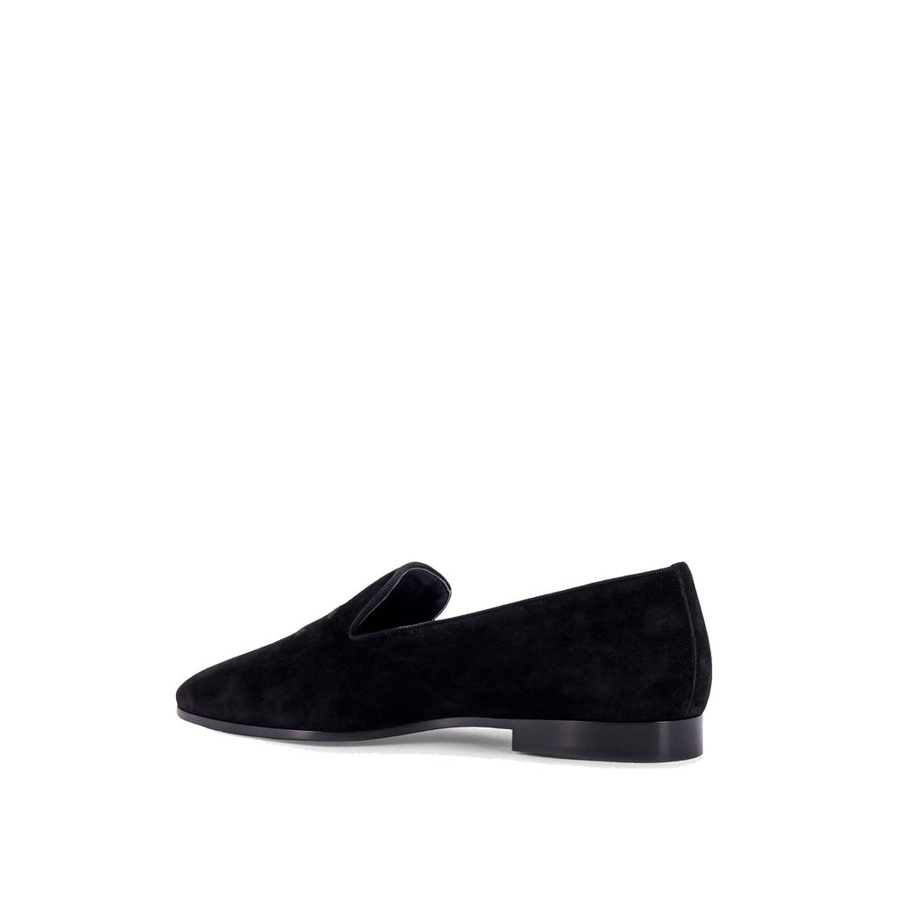 Celine Black Leather Dress Shoe Loafers