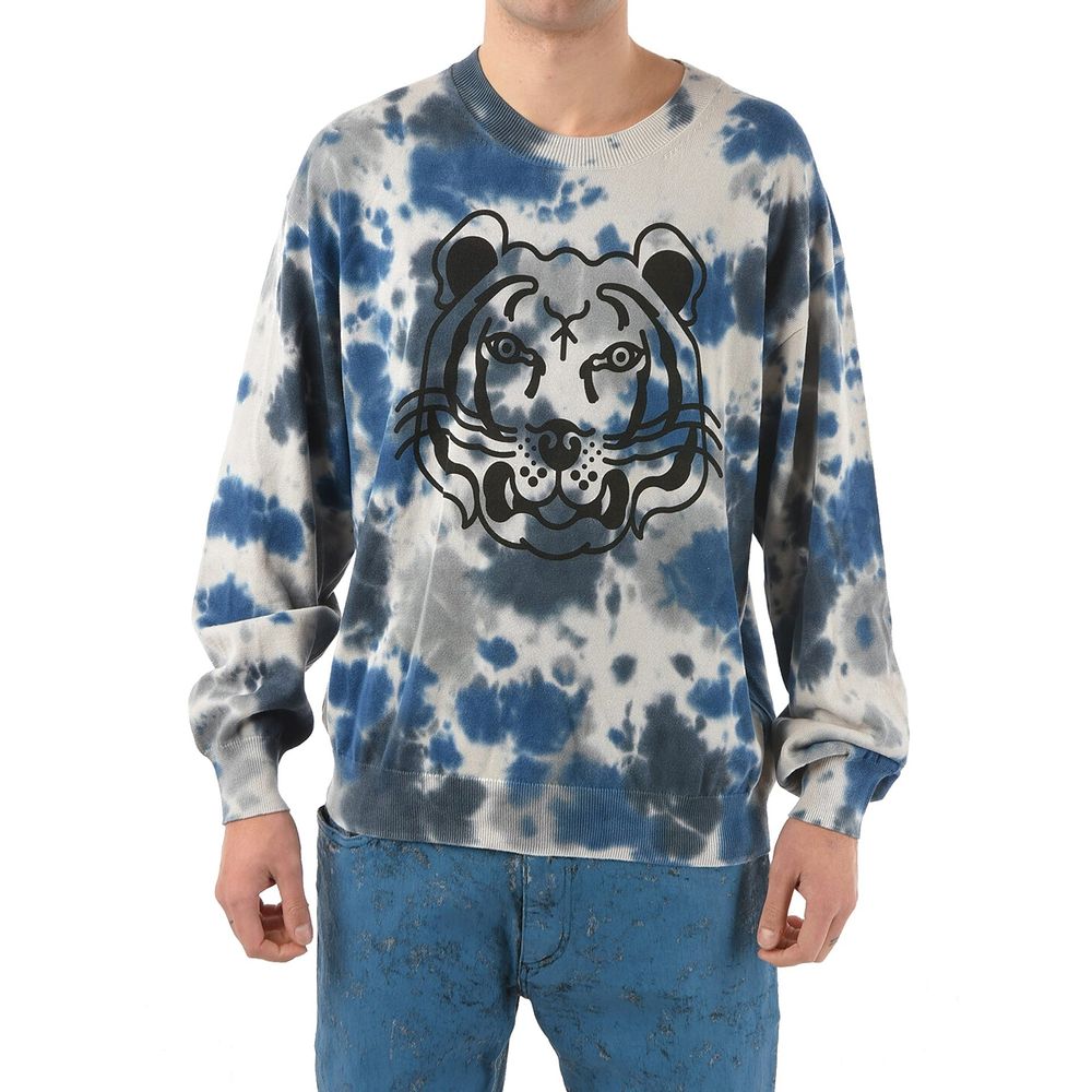 Kenzo Tiger Head Tie-Dye Sweatshirt