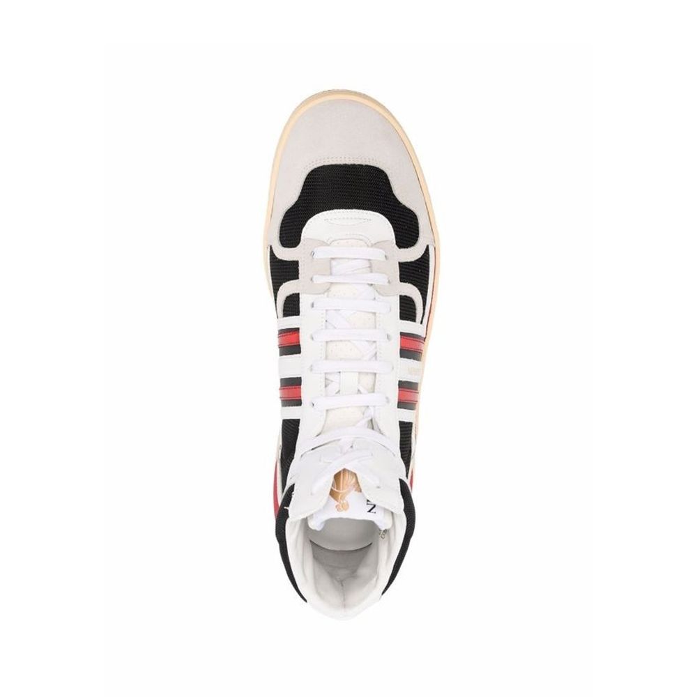 Lanvin Leather Hi Top Sneakers