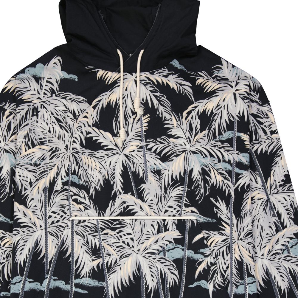 Palm Angels Tree Print Hoodie - Black
