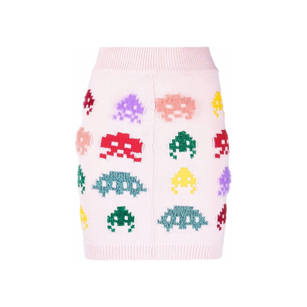Stella McCartney Abstract Graphic Mini Skirt