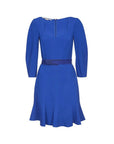 Stella McCartney Quarter Sleeve Mini Dress - Shock Blue