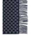 Gucci GG Monogram Wool Scarf