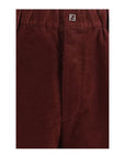Fendi Corduroy Pants - Bordeaux