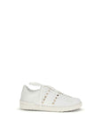 Valentino Garavani Leather Rockstud Low Top Sneakers