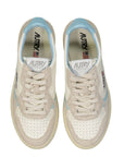 Autry Leather Low Top Sneakers - White - Made In Italy
