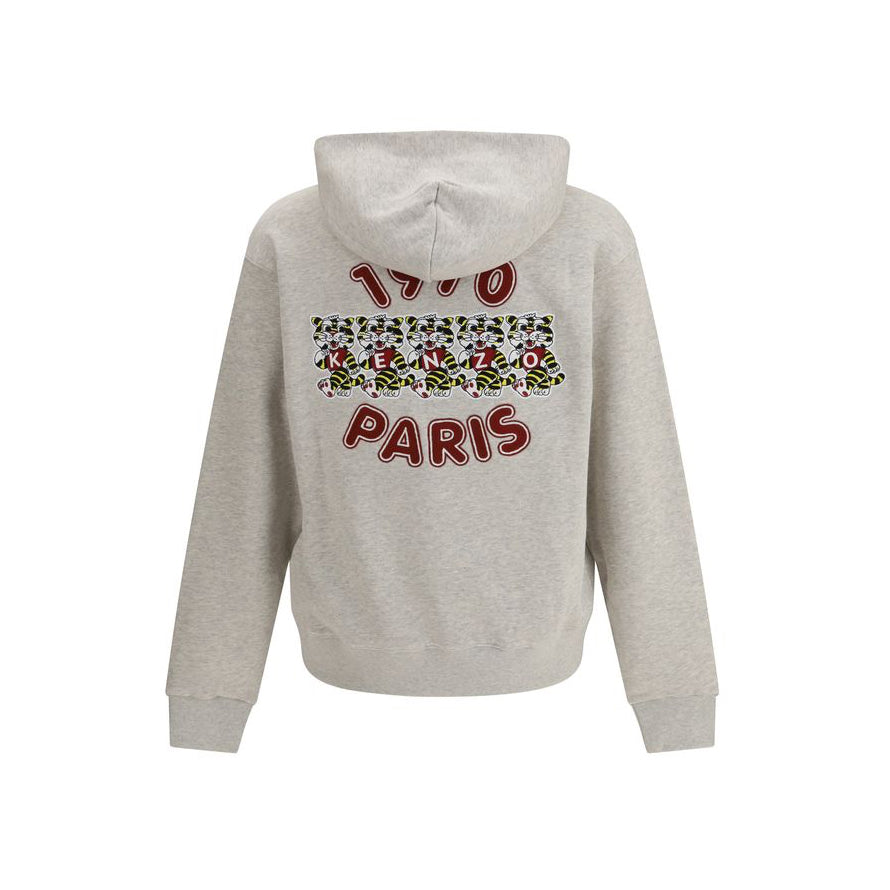 Kenzo Wild Tiger Hoodie - Marle Gray/Grey