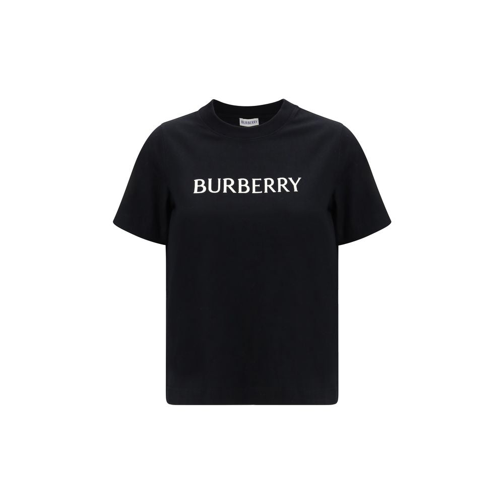 Burberry Logo Black Cotton T-Shirt