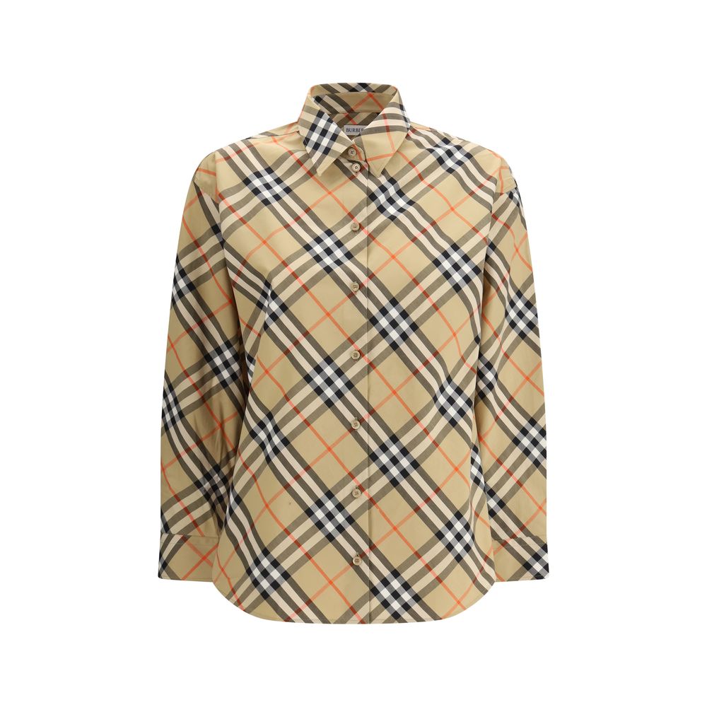 Burberry Checkered Collar Shirt