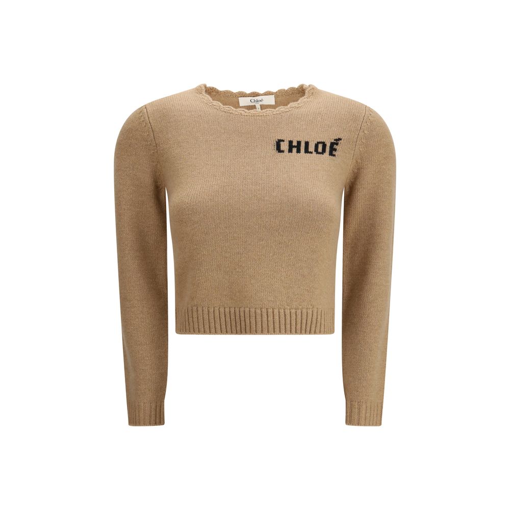 Chloé Logo Wool Sweater