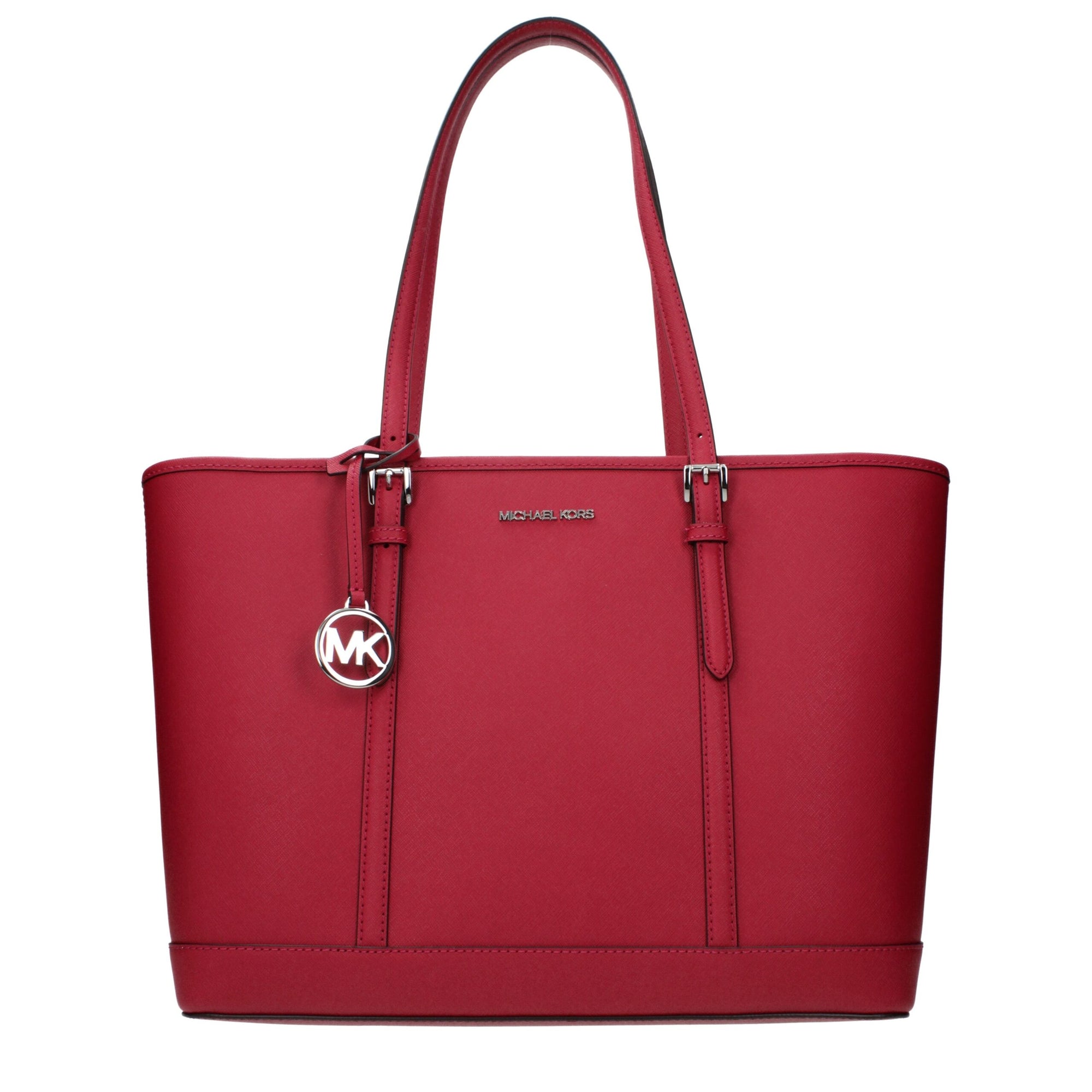 Michael Kors Jet Set Travel Large Saffiano Tote Bag - Red