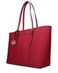 Michael Kors Jet Set Travel Large Saffiano Tote Bag - Red