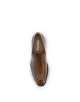 Miu Miu Dark Brown Leather  Loafers