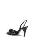 Valentino Garavani Royal Slingback Heel Sandals - Black