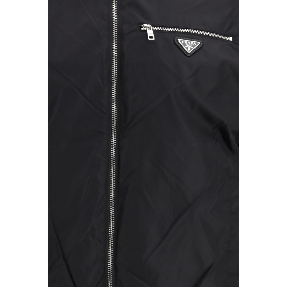 Prada Black Reversible Wool Jacket – Runway Door