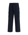 Burberry Deep Blue Cargo Workwear Pants